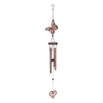 Butterfly and Heart Wind Chimes