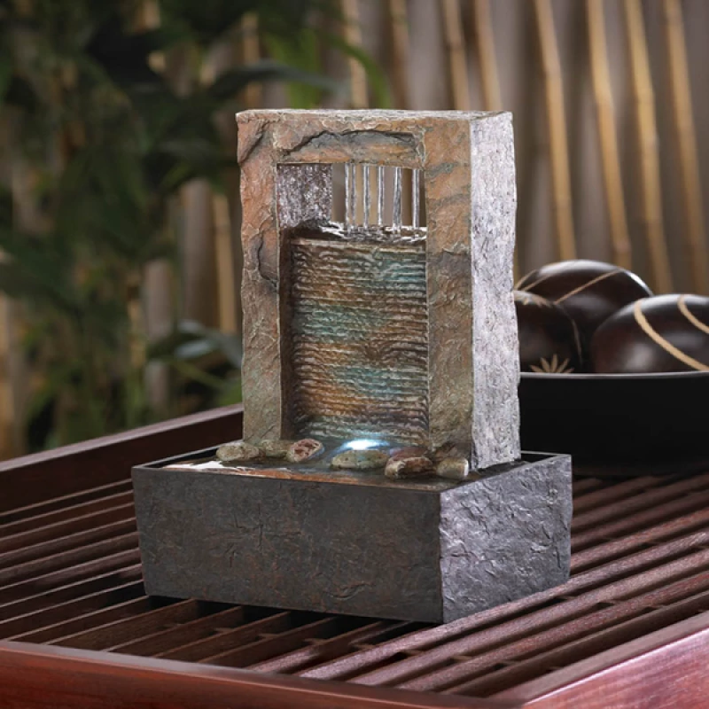 Cascading Water Tabletop Fountain (INCL PUMP)