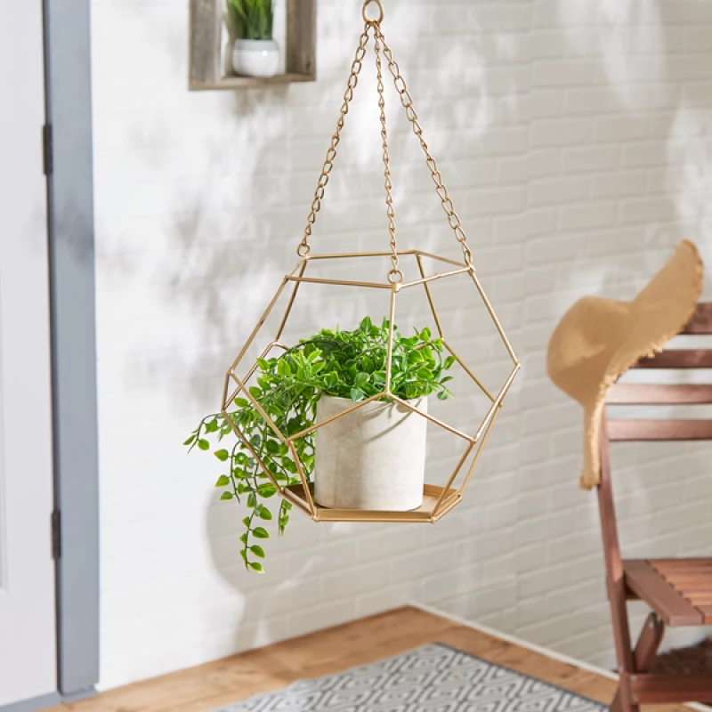 Hanging Geometric Plant Holder