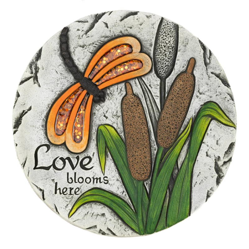 Love Blooms Here - Stepping Stone