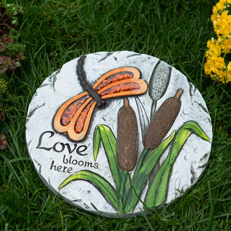 Love Blooms Here - Stepping Stone