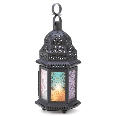 Magic Rainbow Moroccan Lantern