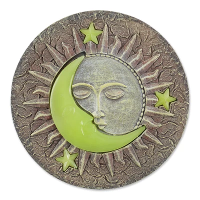 Sun and Moon Glowing In Dark Stepping Stone